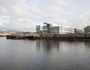 Queens Quay pontoon and Clydebank College