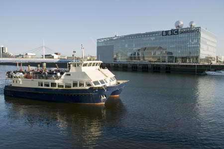 The Clyde Clipper takes passengers on a river tour
