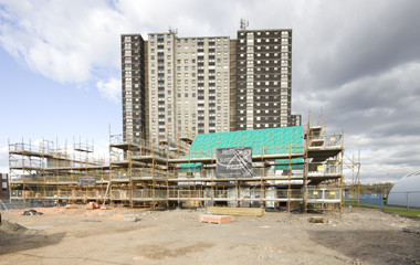 Construction underway for 'eco' showhomes