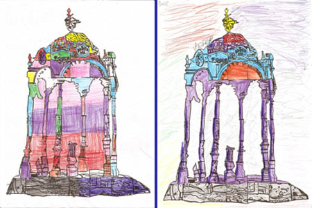 Children's impressions of the Aitken Memorial Fountain