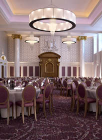 Image of the dining room, supplied by Grand Central