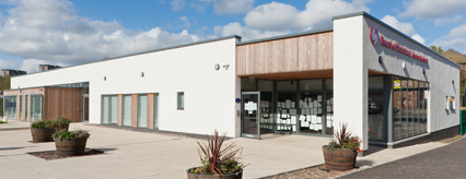 The community centre in Scotstoun