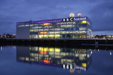 BBC scotland HQ on the south bank