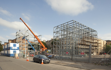 The building will be home to new student flats