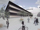 Artist impression of how the new offices will look.  Image supplied by NHSGGC