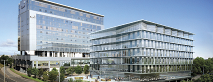 Artist impressions of the new Azure building